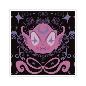 Twitchy Witchy Logo Sticker