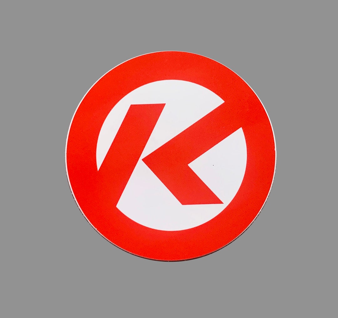 Kryptonics K Skateboard Sticker 2.5 Inches Red-white Sk8 - Etsy