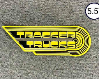 Tracker Trucks Wing Skateboard Sticker 5.5 inches