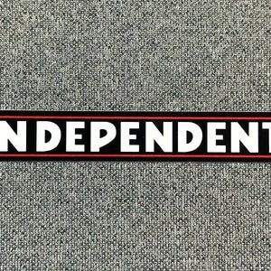 Independent Trucks Bar Skateboard Sticker 4 inches Black