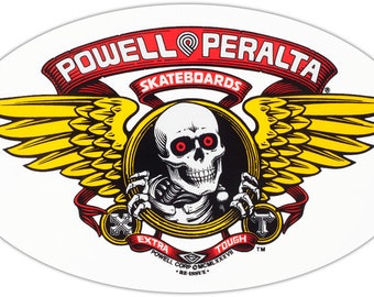 80s powell peralta ステッカー Powell Peralta Bucky Lasek Sticker 3.25