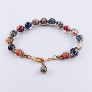 Submerged Bracelet (Murano Glass From Venice)