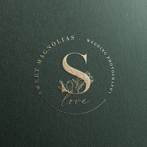 Custom Logo Design/ Floral Logo / Branding Kit / beauty logo, Elegant Logo / Small Business logo