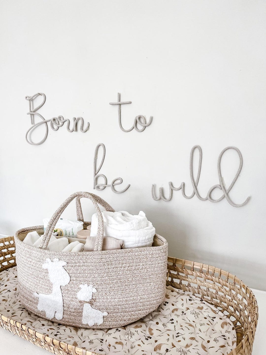 Wire Word Sign – 'born to Be Wild' Nursery Wall Decor - Etsy