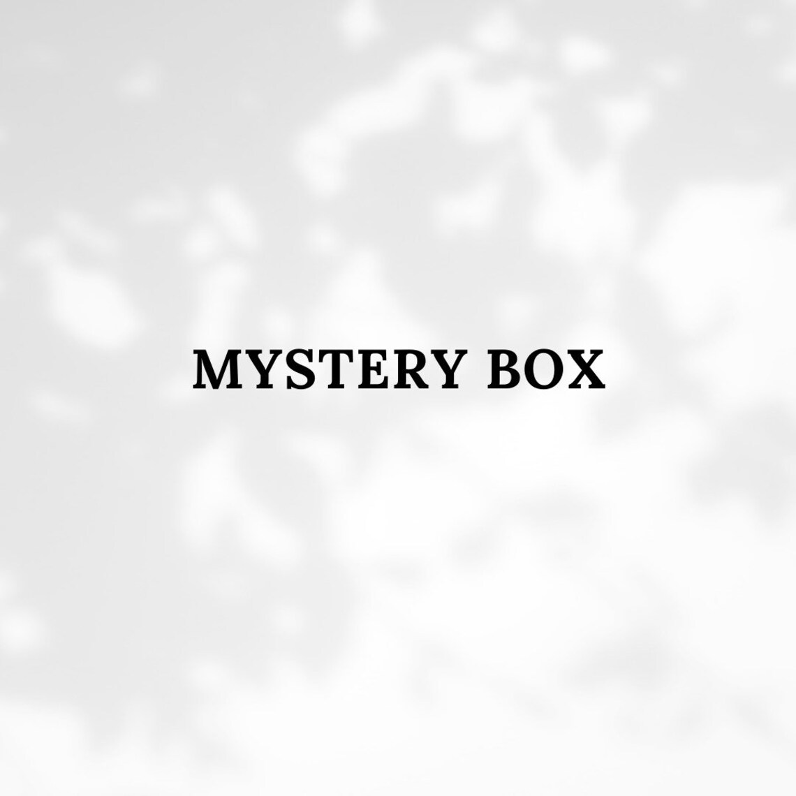Mystery boxes Etsy