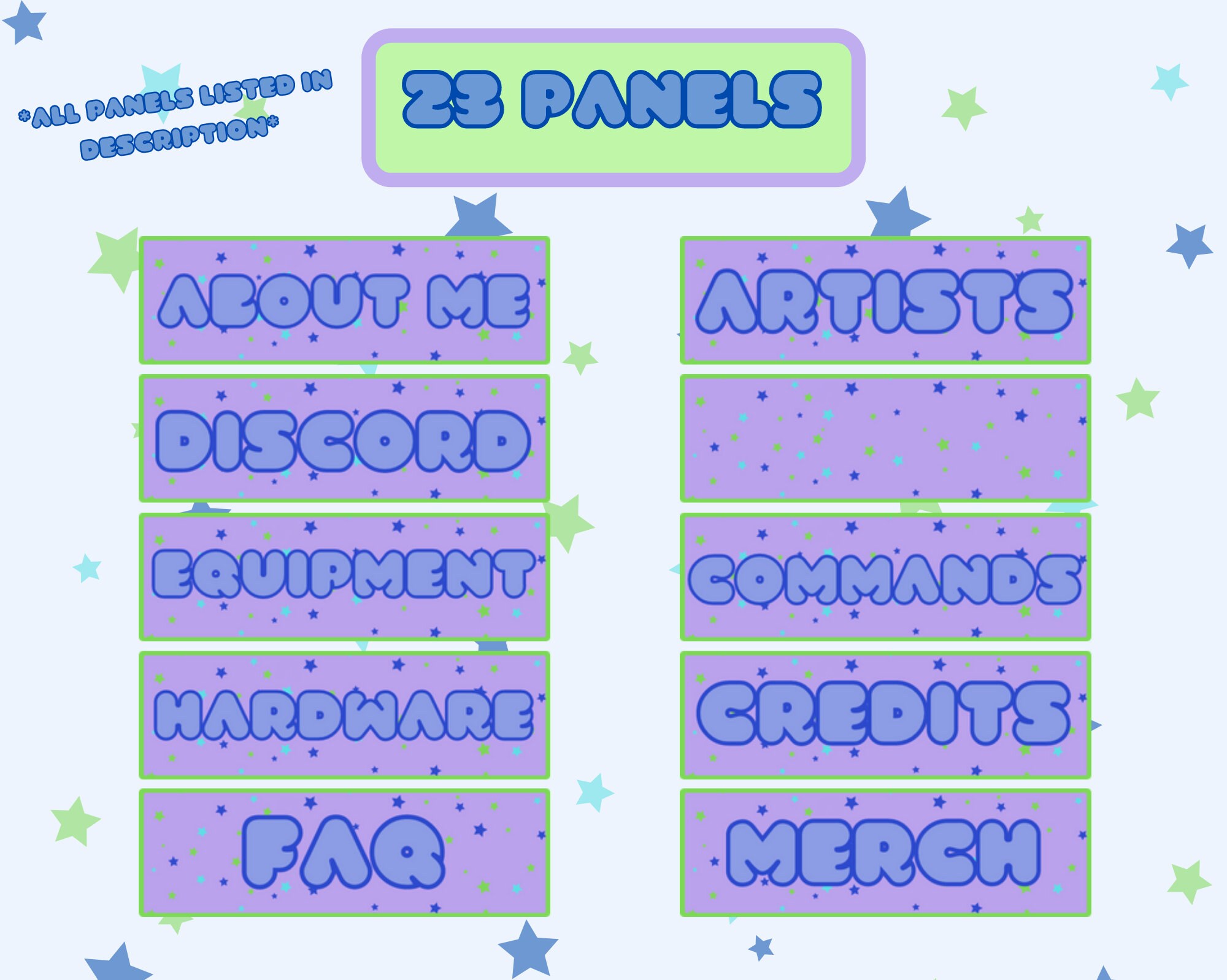 Alien Galaxy Twitch Overlay Package | Overlays, Panels, Animated Scenes ...