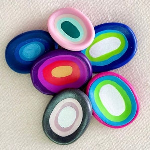 Worry Stone Anxiety ADHD Stress Fidget Pocket Rock Fidget Worry kid Anxiety Relief Grounding Coping Skill Self Regulation Tool Stress Relief
