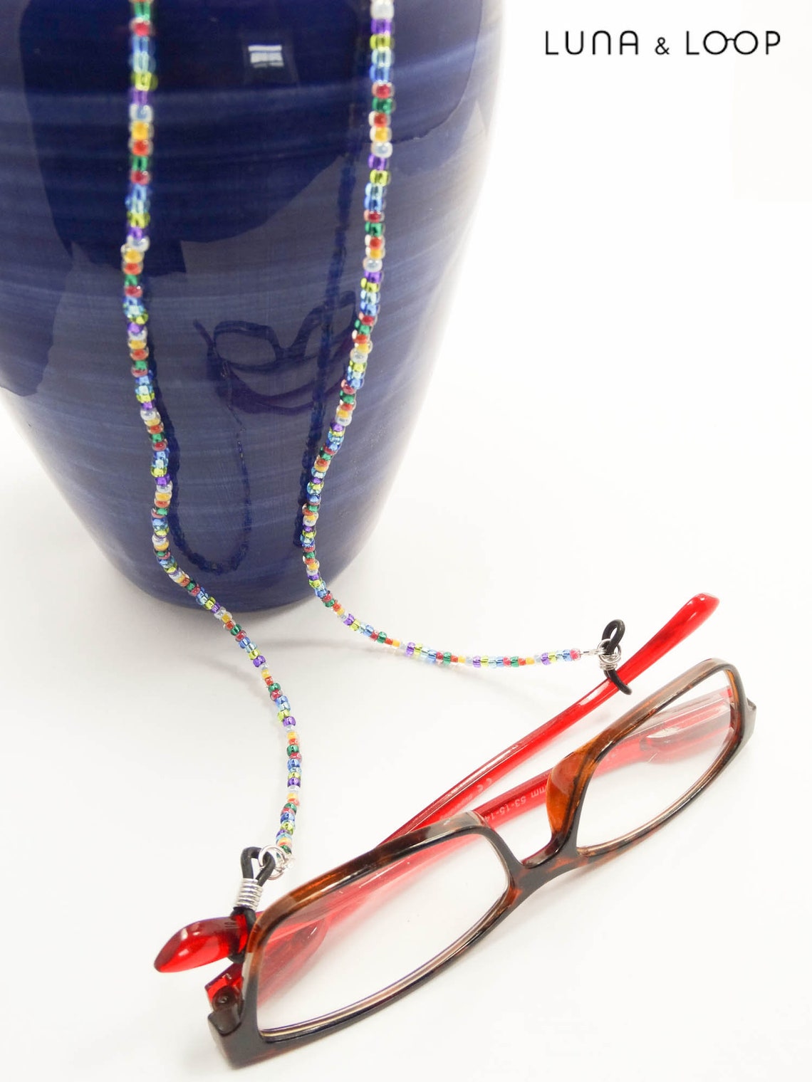 Festival Loop Glasses Chain with loops for sunglasses reading Etsy