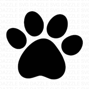 Dog Paw Print Svg,Dog Paw SVG, Dog Svg, Paw Svg, Animal Paw Svg, Animal Svg, Dog Paw Print ,Dog Paw Print Cut File,  Animal Print Svg