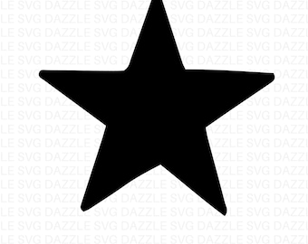 Star SVG PNG: Star Clipart (Digital)