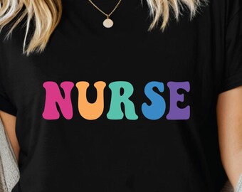 Nurse Life gewellter Text SVG PNG (Instant Download)