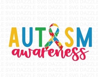 Autismmedvetenhetssvg, autismdagensvg, autismcitatsvg, autismskjortasvg, autismbandsvg, autismklippsfil