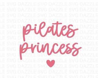 Pilates Prinzessin svg, Pilates Mädchen-Svg, Gym-Svg, Fitness-Svg, Workout-Svg, Pilates-Shirt, Pilates-Liebhaber-Svg, Barre-Svg, Yoga-Svg
