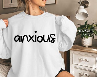 Anxious SVG, PNG
