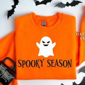 Spooky Season Svg, Spooky Vibes Svg, Halloween Sayings Svg, Halloween Svg, Spooky Png, Ghost Svg, Halloween Quotes Svg, Png Cut File