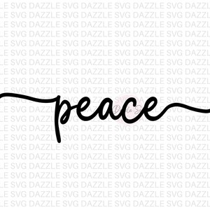Svg de paix, choisissez le fichier Cricut Svg de paix, conception de signe de paix, soyez gentil Svg, paix Png, svg de bonnes vibrations, Svg manuscrit