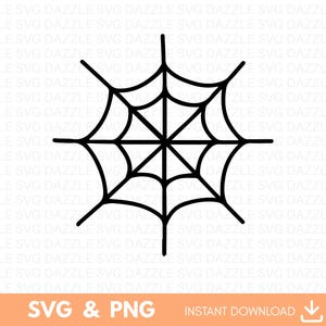 Spider Web svg, Scary Spider Web svg, Halloween Svg Cut File, Spider Web Clipart, Spider Web Cricut, Halloween Spider Web Svg