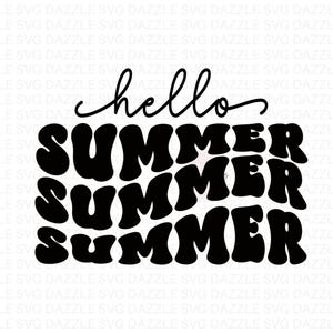 Hello Summer Png Svg, Beach Shirt Svg, Summer Vibes Svg, Ocean Svg, Summer Svg, Vacation Svg, Travel Mode On Svg, Cricut Cut File