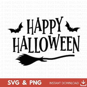 Happy Halloween SVG, Halloween Clipart Svg, Halloween Svg, Halloween Shirt Svg, Halloween Svg, Happy Halloween Sign, Pumpkin Svg, Bats Svg