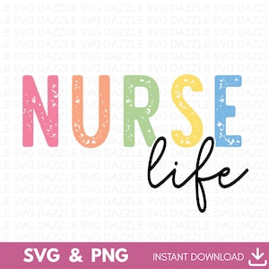 Nurse Life svg, Nurse Shirt Svg, Nurse Appreciation Svg, ER Nurse Shirt Png, Emergency Department Nurse Svg, Nurse Mug Svg, Nursing Png