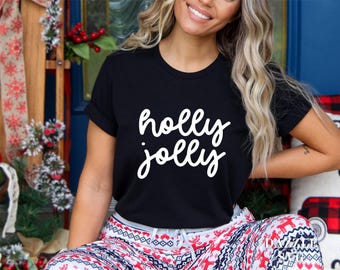 Holly Jolly Svg, Christmas Svg,Christmas Shirt svg, Christmas Quotes Svg, Merry Christmas svg, Santa svg,  Merry Svg, Christmas PNG
