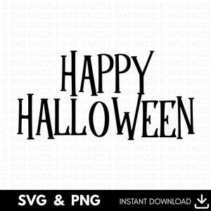 Happy Halloween Svg, Halloween Svg Png, Happy Halloween Png, Spooky Svg, Halloween Sign Svg, Pumpkin Svg, Happy Halloween Clipart