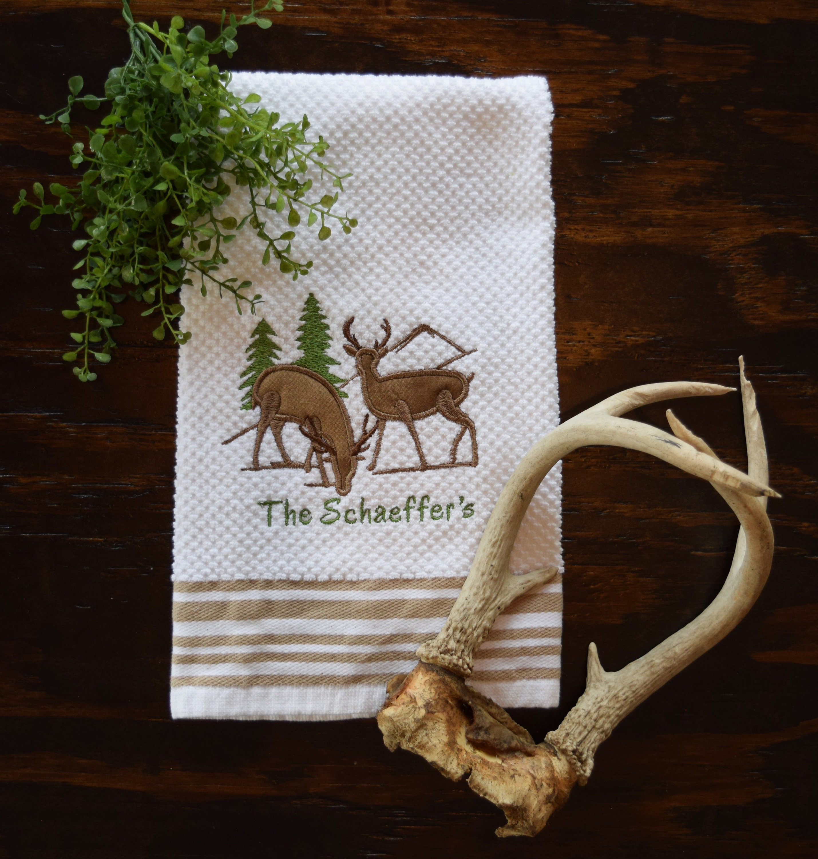Deer hand towels sale