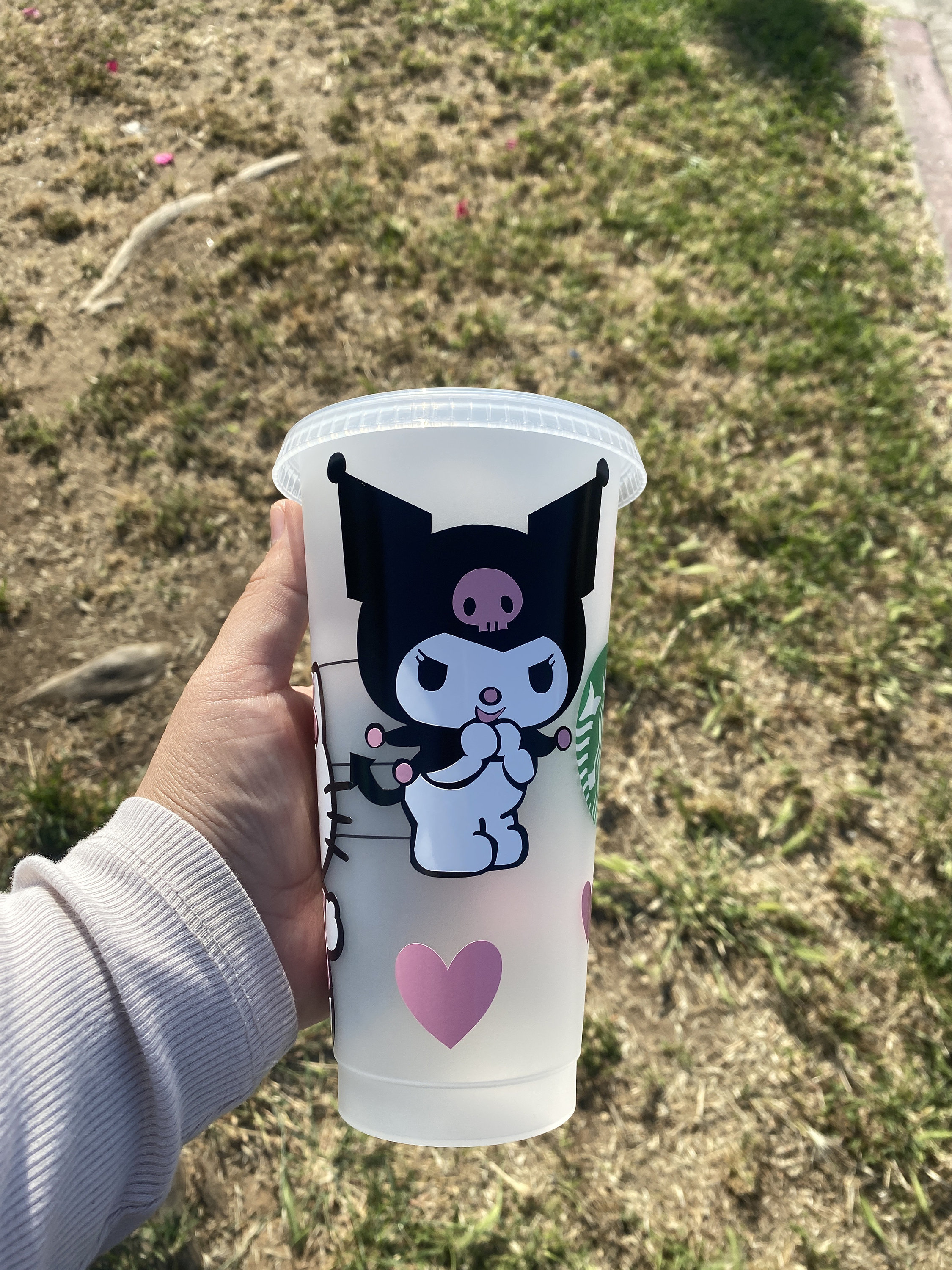 Hello Kitty X Kuromi X My Melody Starbucks Cup - Etsy