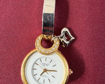 Vintage Gold Ton Armband Uhr - Elegante Minimalist Quartz Armbanduhr