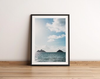 Oahu Photo Print 080, Photography, Oahu, Hawaii, Landscape, Home Decor, Wall Decor, Boho, Minimalist (FRAMES NOT INCLUDED)