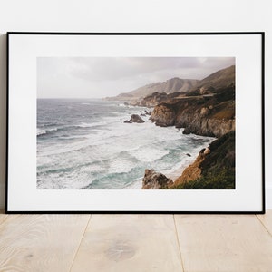 Big Sur Photo Print 013, Photography, Big Sur, Landscape, Home Decor, Wall Decor, Boho, Minimalist (FRAMES NOT INCLUDED)