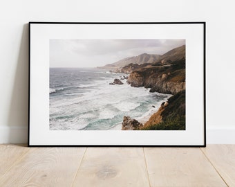Big Sur Photo Print 013, Photography, Big Sur, Landscape, Home Decor, Wall Decor, Boho, Minimalist (FRAMES NOT INCLUDED)