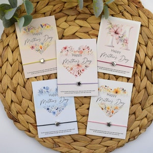 BULK 5, 10, 25, 50, 100 Happy Mother&#39;s Day Wish Bracelet | Mother&#39;s Day Wish Bracelet | Mother&#39;s Day Present |  | Bulk Gifting | PTA Gifting