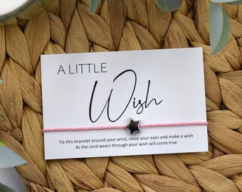 A Little Wish Bracelet | A Little Wish Gift Bracelet | Wish Bracelet | Charm Bracelet Party Bag Filler | Bulk Gifting | Bulk Present