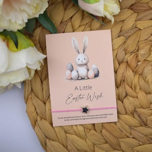 BULK - A Little Easter Wish Wish Bracelet | Easter Wish Bracelet | Easter Gift | Easter Gifting | Wholesale Gifting | Bulk Gifting PTA Gift