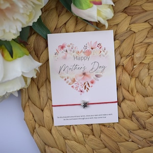 BULK - Happy Mother&#39;s Day Wish Bracelet | Mother&#39;s Day Wish Bracelet | Mother&#39;s Day Present | Wholesale Gifting | Bulk Gifting | PTA Gifting