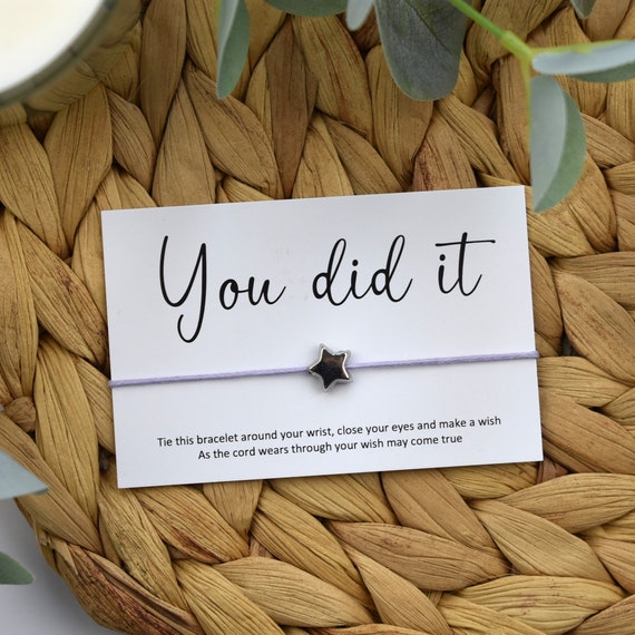 BULK You Did It Wish Bracelet Wish Bracelet Gift Classroom