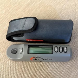 Vintage Pantone Color Cue TX, Color Meter with Case, Pantone Color Identifier, Fully-Operational
