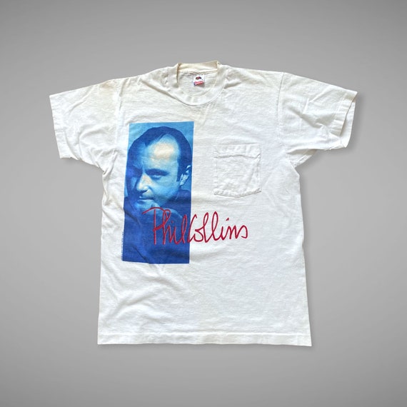 RARE Vintage Phil Collins Concert T-Shirt , 1990 Serious Tour, Concert T-shirt, Vintage Concert Tee, Vintage Phil Collins