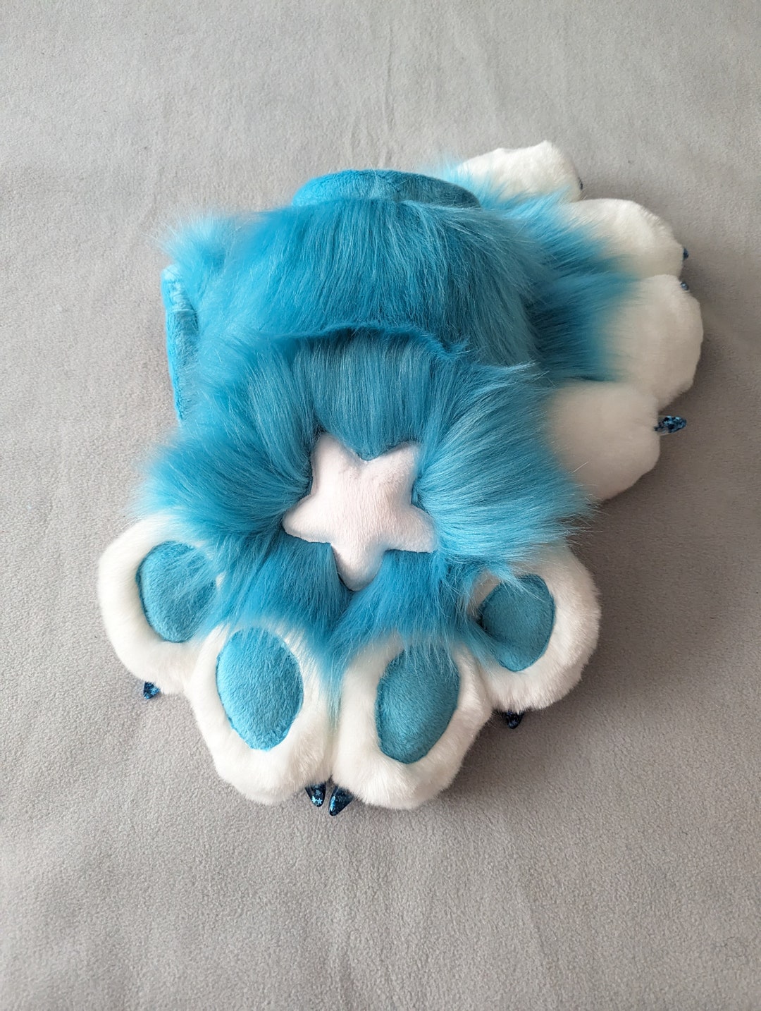 Starry Blue Fursuit Hand Paws - Etsy