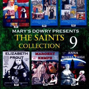 18 Saints Films, The Saints Collection 9, 6 DVD Box Set, Mary&#39;s Dowry Productions, Catholic, Christian, First Holy Communion