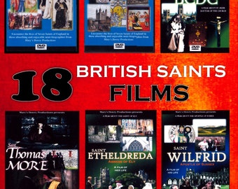 18 British Saints Films Box Set - Lives of the Saints 6 DVDs