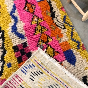 Custom Moroccan Rug , Azilal Carpet Made to Order , Azilal Rug Bespoke Colorful Moroccan Size Rug