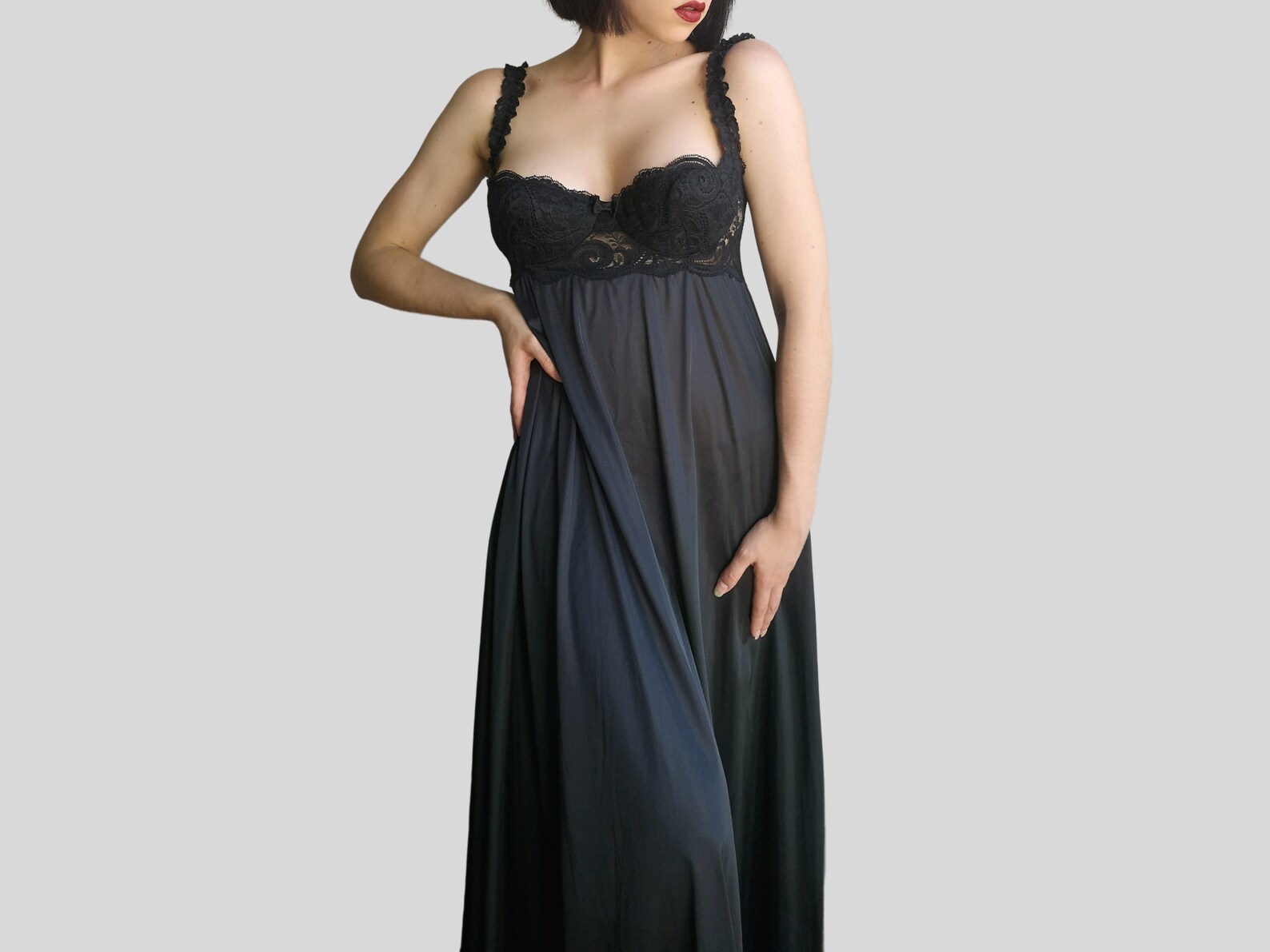 night gown black