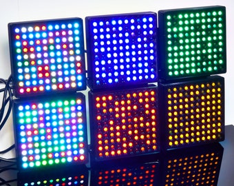 SuperComputer - Flashing LED art - mesmerising desk toy - fascinating to watch - infinitely varying patterns