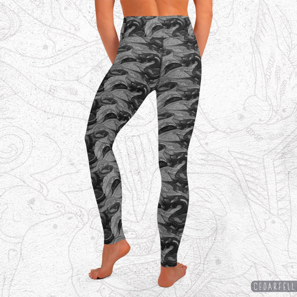 camo yoga pants with pockets