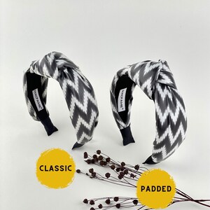 Leather Headband For Women | Faux Leather Knotted Headband | Classic Headband Nice Gift For Her