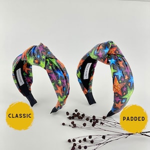 Faux Leather Knotted Headband: Padded Handmade Hair Accessory