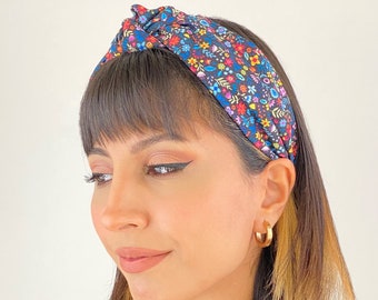 Knotted Headband For Women | Floral Print Headband | Gift For Women