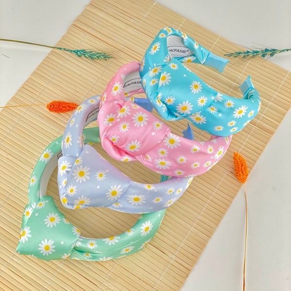 Daisy Headband White Costume Accessory main image 1